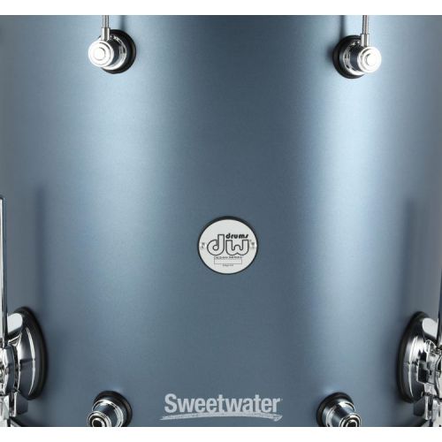  DW Design Series Floor Tom - 16 x 18 Inch - Blue Slate