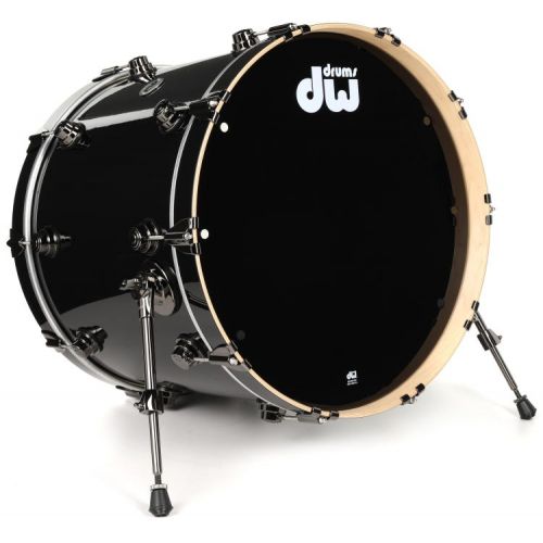  DW Collector's Series 6-piece Shell Pack - Gloss Black FinishPly