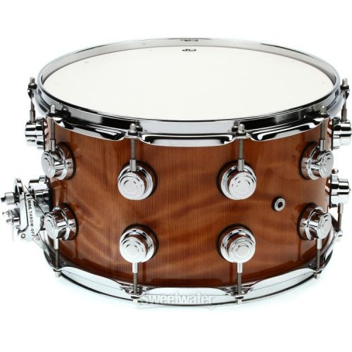  DW Collector's Series Exotic Snare Drum - 8 x 14-inch - Redwood Stump