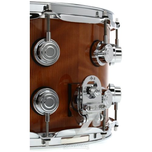  DW Collector's Series Exotic Snare Drum - 8 x 14-inch - Redwood Stump