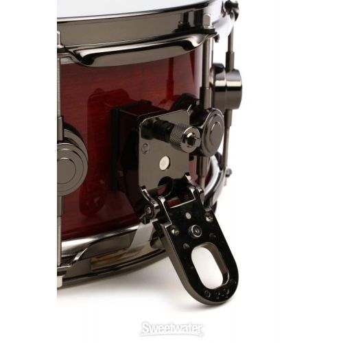  DW Collector's Series Purpleheart Wood Snare Drum - 5.5 x 14-inch - Natural Lacquer