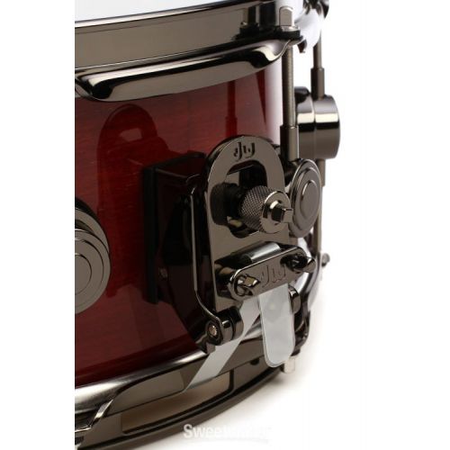  DW Collector's Series Purpleheart Wood Snare Drum - 5.5 x 14-inch - Natural Lacquer
