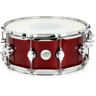 DW Design Series Snare Drum - 6 x 14-inch - Cherry Stain