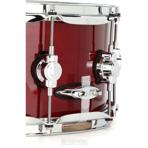  DW Design Series Snare Drum - 6 x 14-inch - Cherry Stain