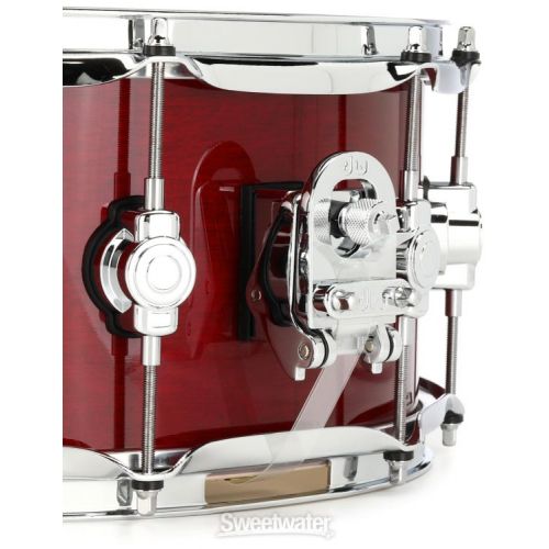  DW Design Series Snare Drum - 6 x 14-inch - Cherry Stain