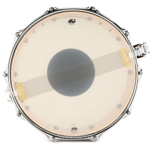  DW Design Series Snare Drum - 6 x 14-inch - Cherry Stain