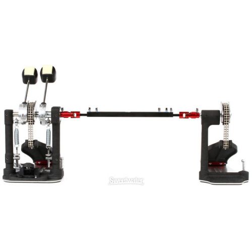  DW DWCP9002XF 9000 Series Double Bass Drum Pedal with Extended Footboard