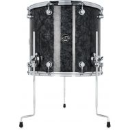 DW Performance Series Floor Tom - 16 x 18 inch - Black Diamond FinishPly