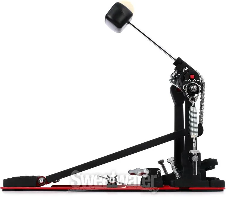  DW DWCP5000AD4XF 5000 Series Accelerator Single Bass Drum Pedal with Extended Footboard