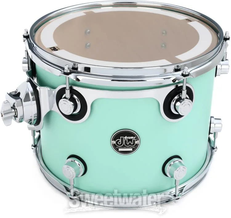  DW Performance Series Mounted Tom - 9 x 12 inch - Satin Sea Foam - Sweetwater Exclusive