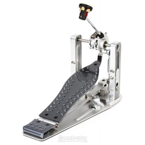  DW DWCPMCD MCD Machined Chain Drive Single Bass Drum Pedal - Polished