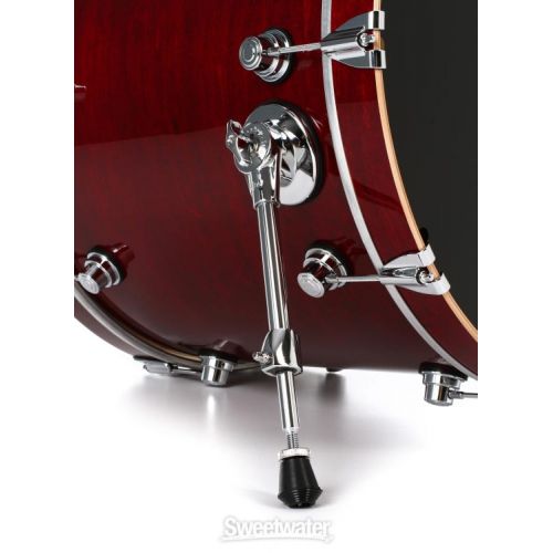  DW Performance Series Bass Drum - 18 x 22 inch - Cherry Stain Lacquer
