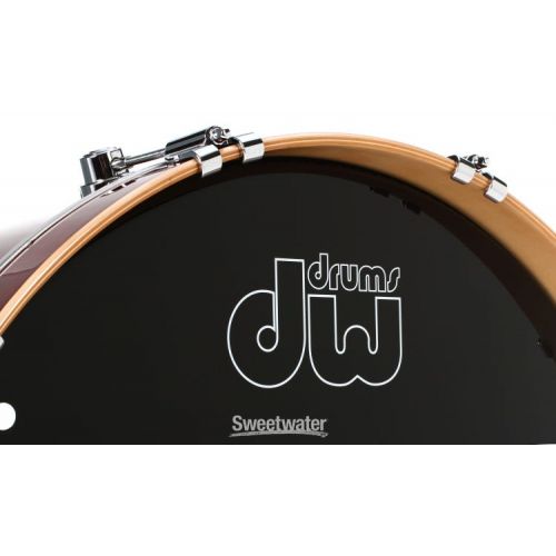  DW Performance Series Bass Drum - 18 x 22 inch - Cherry Stain Lacquer