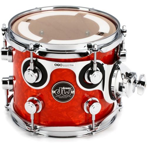  DW Performance Series 6-piece Shell Pack with 22 inch Bass Drum - Tangerine Marine