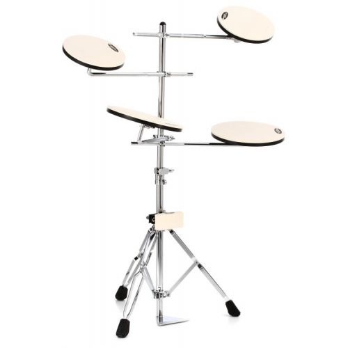  DW DWCPPADTS5 Practice Pad Set with Stand and 3000 Series Kick Pedal