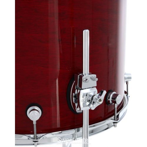  DW Design Series Floor Tom - 16 x 18 inch - Cherry Stain