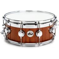 DW Collector's Series Maple/Mahogany Top Edge 6 x 14-inch Snare Drum - Natural Lacquer