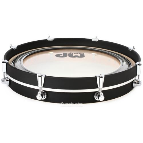  DW Design Series Maple Pancake Bass Drum - 2.5 x 20 inch - Black Satin