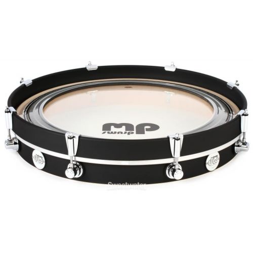  DW Design Series Maple Pancake Bass Drum - 2.5 x 20 inch - Black Satin