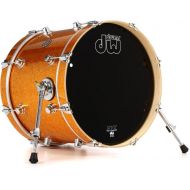 DW Performance Series Bass Drum - 14 x 18 inch - Gold Sparkle FinishPly