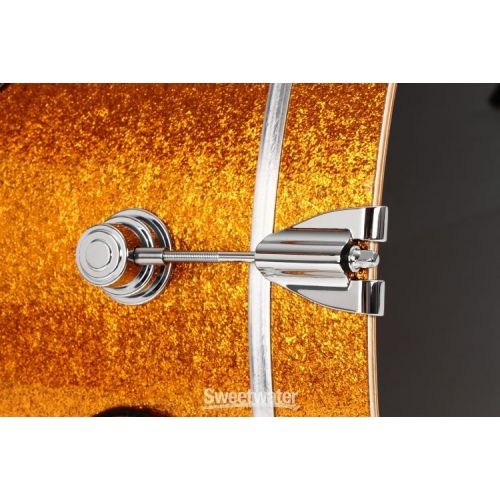  DW Performance Series Bass Drum - 14 x 18 inch - Gold Sparkle FinishPly