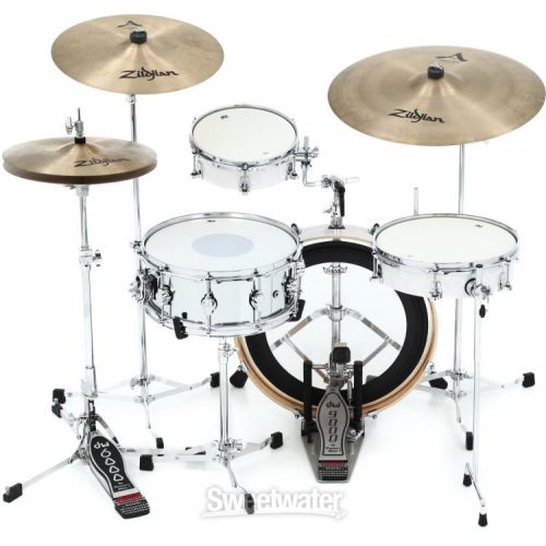  DW Performance Series Low Pro 3-piece Shell Pack - White Marine Finish Ply