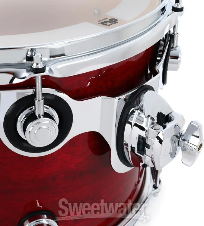  DW Performance Series Mounted Tom - 9 x 13 inch - Cherry Stain Lacquer