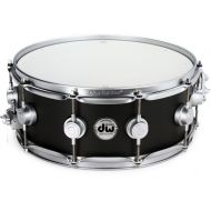 DW Carbon Fiber Snare Drum - 5.5 x 14-inch - Satin Chrome Hardware