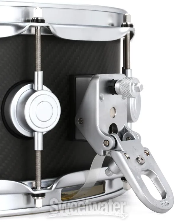  DW Carbon Fiber Snare Drum - 5.5 x 14-inch - Satin Chrome Hardware