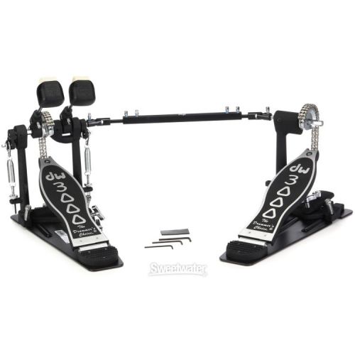  DW DWCP3002L 3000 Series Double Bass Drum Pedal - Left-Handed