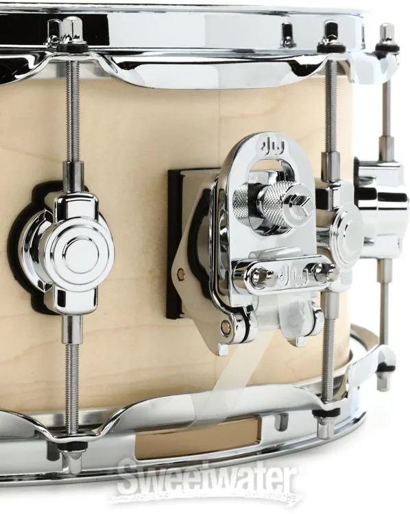  DW Performance Series Maple 5.5 x 14-inch Snare Drum - Natural Satin Oil - Sweetwater Exclusive