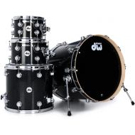 DW Collector's Series FinishPly 4-piece Shell Pack - Black Ice