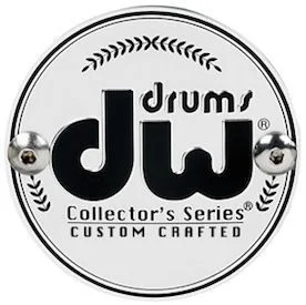  DW Collector's Series Exotic 4-piece Shell Pack - Candy Blue Azure Burst over Mapa Burl