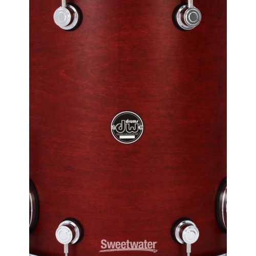  DW Performance Series Floor Tom - 16 x 16 inch - Tobacco Stain