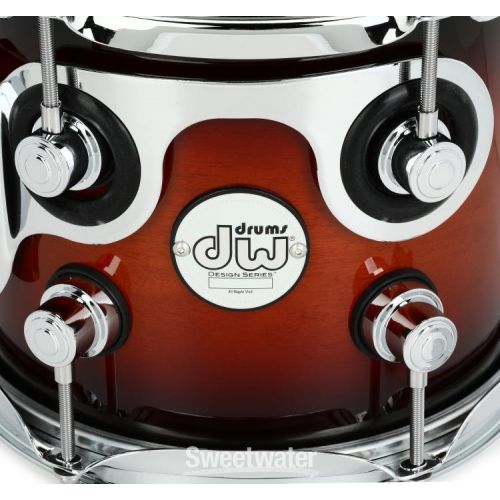  DW Design Series Rack Tom - 7 x 8 inch - Tobacco Burst