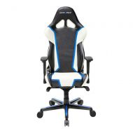 DXRacer OH/RH110/NWB Ergonomic, High Quality Computer Chair for Gaming, Executive or Home Office Racing Series White / Blue / Black