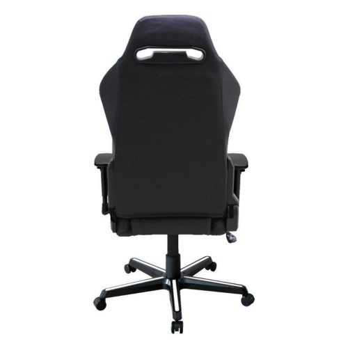  DXRacer OHDM61NWB Black, White & Blue Drifting Series Gaming Chair Ergonomic High Backrest Office Computer Chair Esports Chair Swivel Tilt and Recline with Headrest and Lumbar Cu