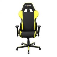 DXRacer OH/FH11/NY Black & Yellow Formula Series Gaming Chair Ergonomic High Backrest Office Computer Chair Esports Chair Swivel Tilt and Recline with Headrest and Lumbar Cushion +