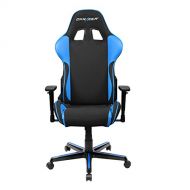 DXRacer OH/FH11/NB Black & Blue Formula Series Gaming Chair Ergonomic High Backrest Office Computer Chair Esports Chair Swivel Tilt and Recline with Headrest and Lumbar Cushion + W