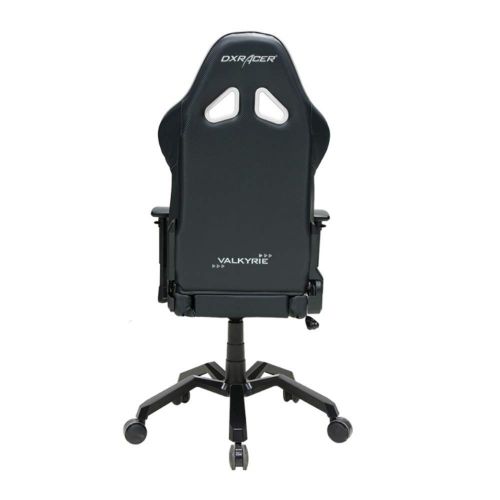  DXRacer OHVB03NW Black & White Valkyrie Series Gaming Chair Ergonomic High Backrest Office Computer Chair Esports Chair Swivel Tilt and Recline with Headrest and Lumbar Cushion +