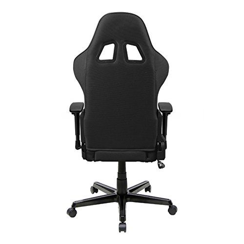  DXRacer OHFH11N Black Formula Series Gaming Chair Ergonomic High Backrest Office Computer Chair Esports Chair Swivel Tilt and Recline with Headrest and Lumbar Cushion + Warranty