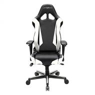 DXRacer OH/RV001/NW Ergonomic, High Quality Computer Chair for Gaming, Executive or Home Office Racing Series White / Black