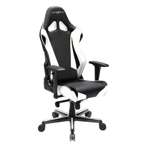  DXRacer OHRV001NW Ergonomic, High Quality Computer Chair for Gaming, Executive or Home Office Racing Series White  Black