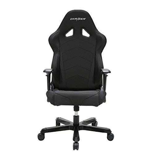  DXRacer Tank Series OHTS30N Large size Seat Office Chair Gaming Ergonomic with - Included Head and Lumbar Support Pillows (Black)