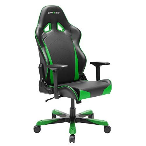  DXRacer Tank Series DOHTS29NE Big and Tall Chair Racing Bucket Seat Office Chair Gaming Chair Ergonomic Computer Chair Esports Desk Chair Executive Chair Furniture with Pillows (