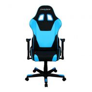 DXRacer OH/FD101/NB Black & Blue Formula Series Gaming Chair Ergonomic High Backrest Office Computer Chair Esports Chair Swivel Tilt and Recline with Headrest and Lumbar Cushion +