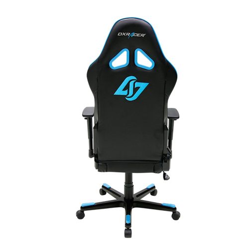  DXRacer Racing Series DOH/RE129/NGB/CLG Counter Logic Gaming Racing Bucket Seat Office Chair Gaming Chair Ergonomic Computer Chair Desk Chair Executive Chair With Pillows (Blue)