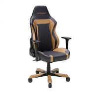 DXRacer WZ06 Black Racing Bucket Seat Office Chair Computer Chair Ergonomic with Lumbar Support Pillows (Black/Coffee)