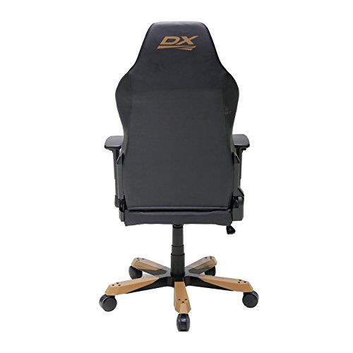  DXRacer WZ06 Black Racing Bucket Seat Office Chair Computer Chair Ergonomic with Lumbar Support Pillows (Black/Coffee)