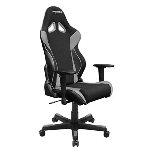  DXRacer Racing Series DOH/RW106/NG Racing Bucket Seat Office Chair Gaming Chair Automotive Racing Seat Computer Chair Esports Chair Executive Chair Furniture with Free Cushions (Bl